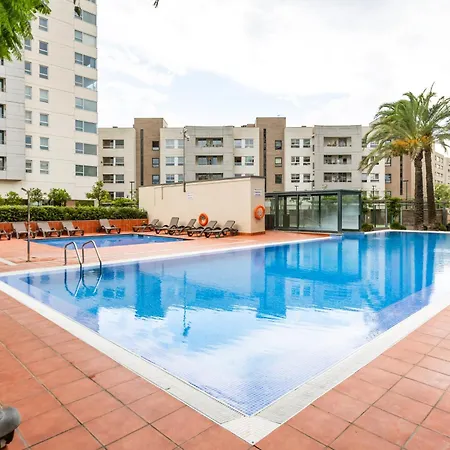 Diagonal Mar 2br Pool Terrace & Sea View Apartament *