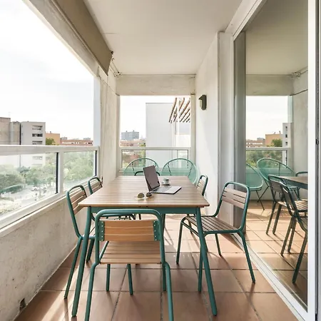 Apartament Diagonal Mar 2br Pool Terrace & Sea View Barcelona